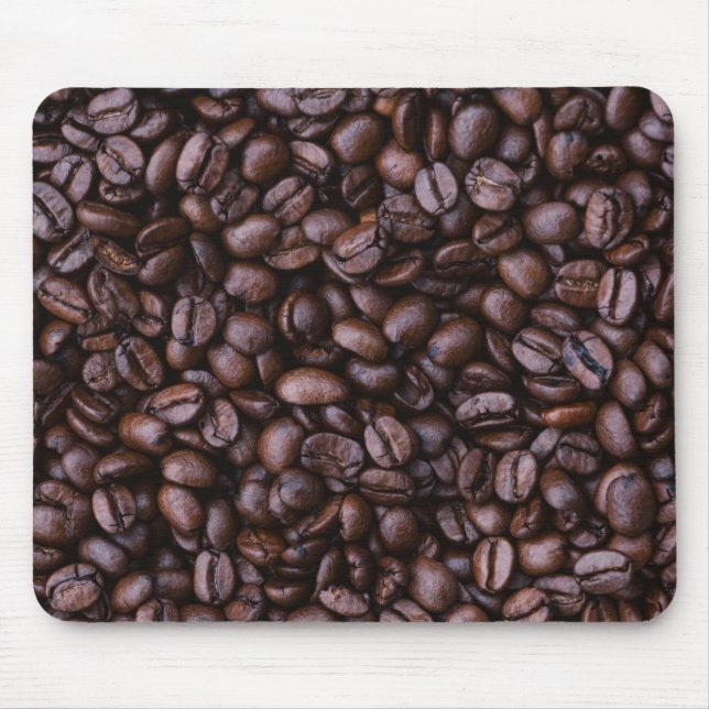 Nothing But Coffee Beans Mouse Mat (Front)