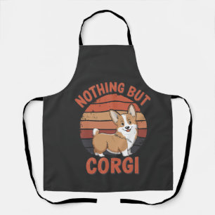 Nothing But Corgi Apron