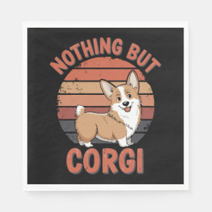 Nothing But Corgi Napkin