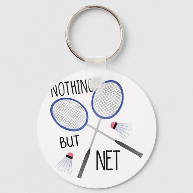 Nothing But Net Key Ring (Front)