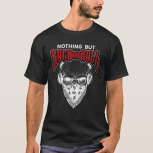 Nothing But Rock and Roll I Retro Rock Symbol I Ro T-Shirt