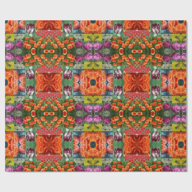 nothing but tulips wrapping paper (Flat)
