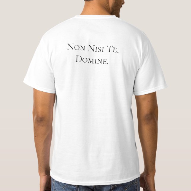 Nothing but You, Lord - Simple T-Shirt (Back)