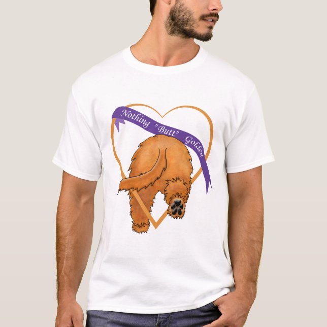 Nothing Butt Golden Purple Banner Tee (Front)