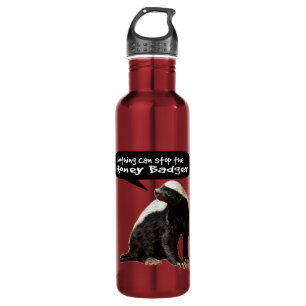 Nothing Can Stop the Honey Badger! (He speaks) 710 Ml Water Bottle