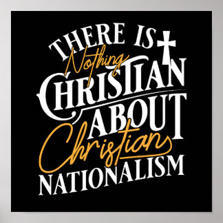 NOTHING CHRISTIAN ABOUT IT POSTER