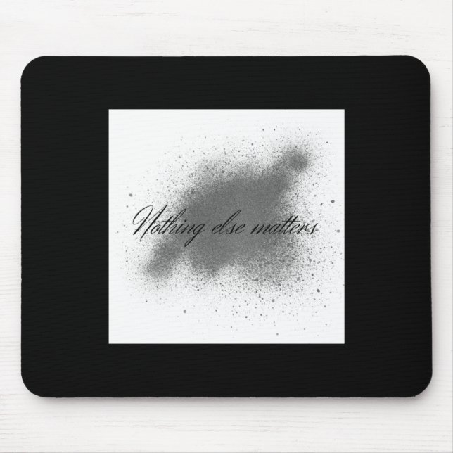 Nothing Else S Sticker1  Mouse Mat (Front)