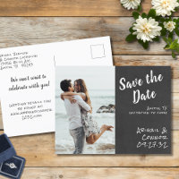 Nothing Fancy Just Love Chalkboard Save the Date