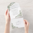Nothing Fancy Just Love Eucalyptus Casual Wedding 