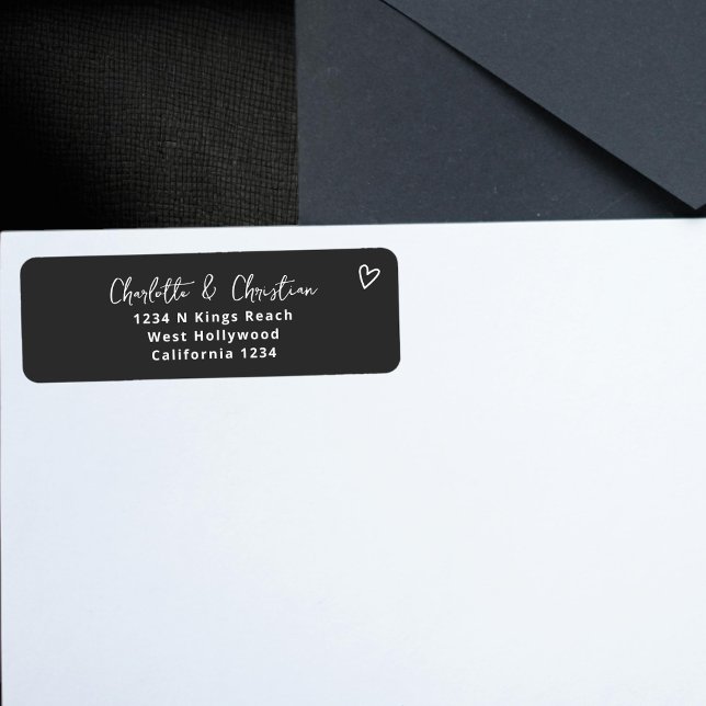 Nothing Fancy Just Love Minimalist Wedding (Nothing Fancy Just Love Minimalist Wedding Labels from Ricaso. Easy add own name(s) and address)