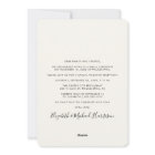 Nothing Fancy Just Love Photo Wedding Reception