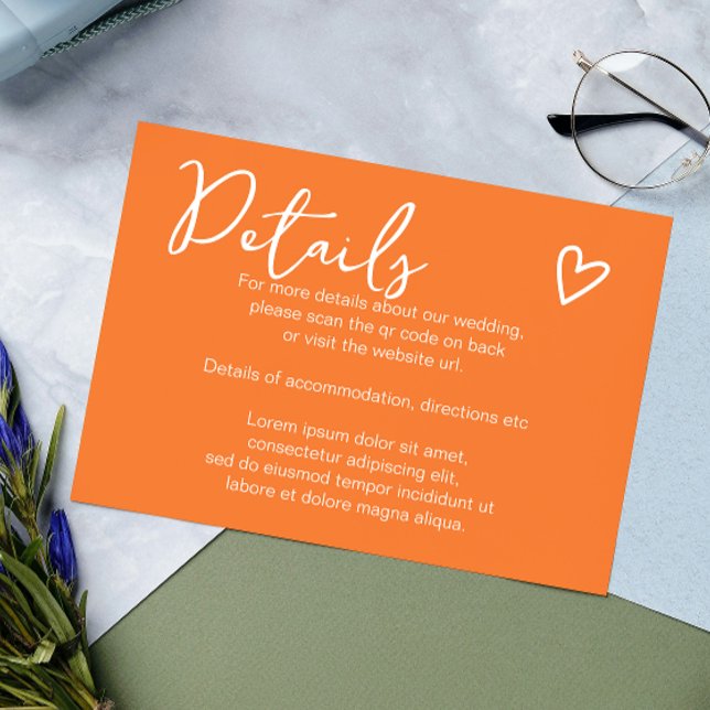 Nothing Fancy Just Love QR Code Enclosure Card (Nothing Fancy Just Love QR Code Enclosure Cards from Ricaso. Mix and match collection)