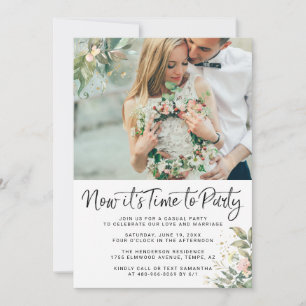 Nothing Fancy Just Love Wedding Reception