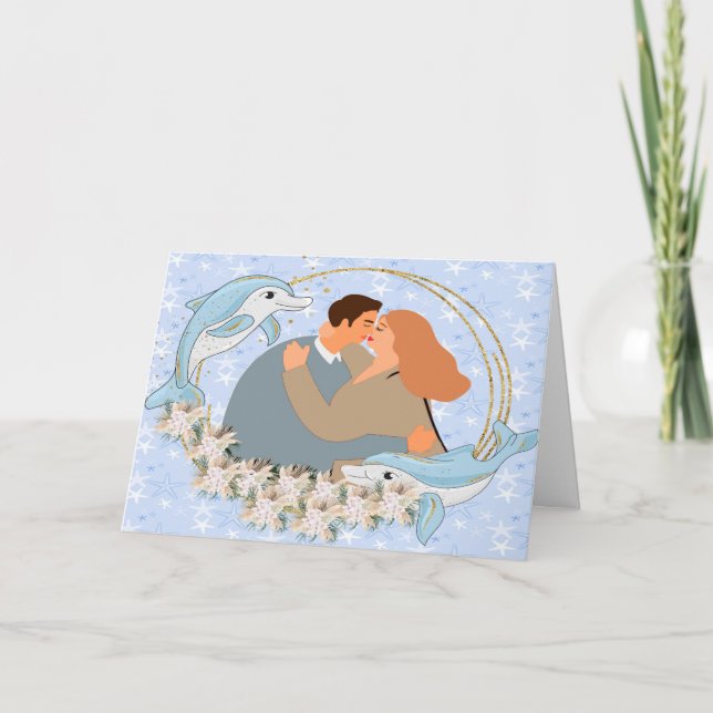 Nothing Fishy Here Anniversary Card (Front)