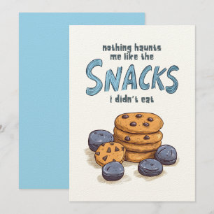 Nothing Haunts Me Like the Snacks I Didn’t Eat! Invitation