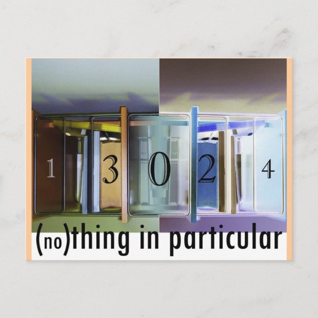 Nothing in Particular Postcard (Front)