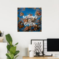 Nothing is Given Renaissance Graffiti Art Street S