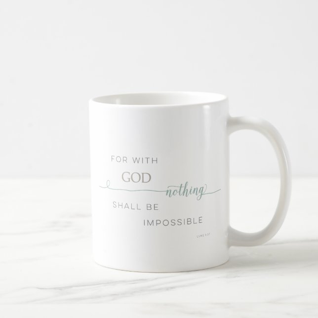 Nothing Is Impossible Coffee Mug (Right)