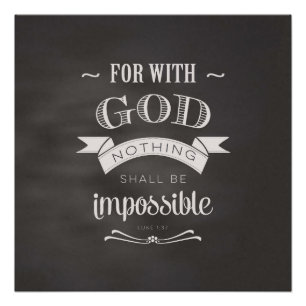 Nothing Is Impossible Poster