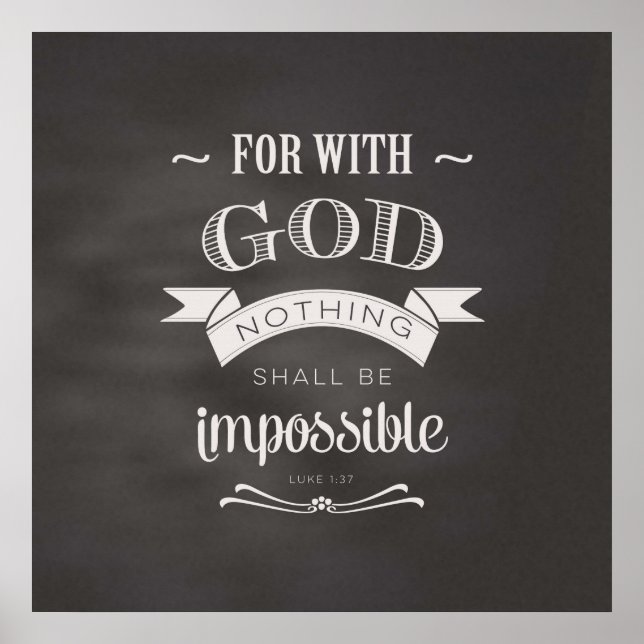 Nothing Is Impossible Poster (Front)