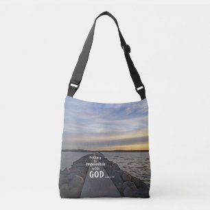 Nothing Is Impossible With God Crossbody Bag