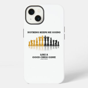 Nothing Keeps Me Going Like A Good Chess Game iPhone 13 Case