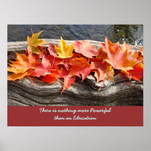 Nothing more Powerful than an Education art prints
