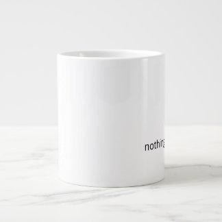 Nothing Needs Fixing – Minimal Support Coffee Large Coffee Mug