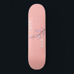 Nothing Personal - Cherry Blossom Skateboard<br><div class="desc">This design features a cherry blossom branch with the words "Nothing Personal" both in English and Japanese text.</div>