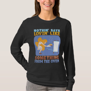 Nothing Says Loving Like Baking Bakery Donut Cake T-Shirt