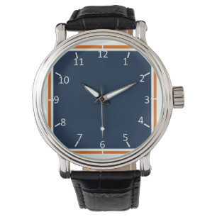Nothing Shy about Blue and Orange Watch