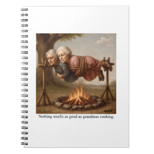 Nothing smells as good as grandmas cooking. notebook
