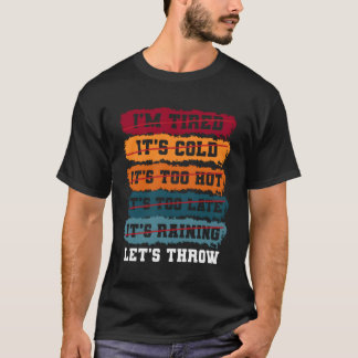 Nothing Stops Me For Throwing Sports Shot Put T-Shirt