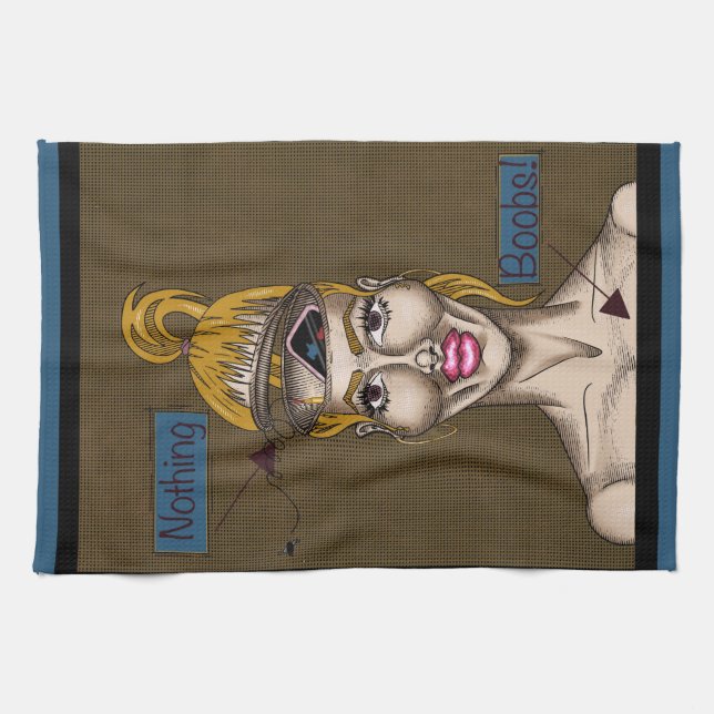Nothing Tea Towel (Horizontal)