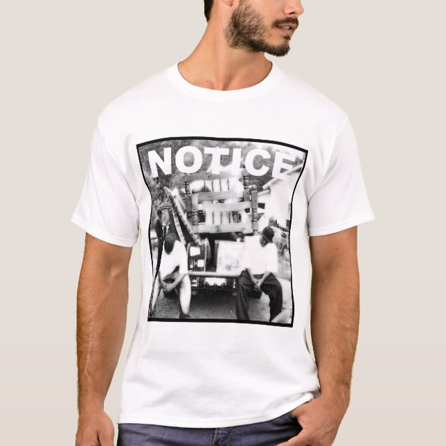Notice Album T-Shirt (Front)