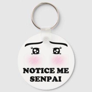 Notice Me Senfather Blushing Anime Girl Kawaii Suk Key Ring