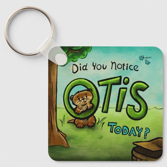 Notice Otis Keychain (Front)
