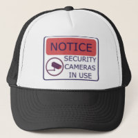Notice Security Cameras In Use