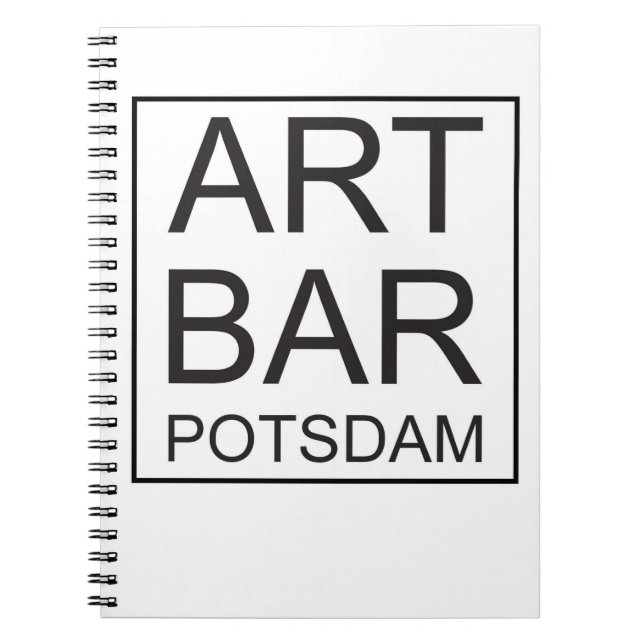 Notizblock ART & Bar by ART & Commerz Potsdam Notebook (Front)