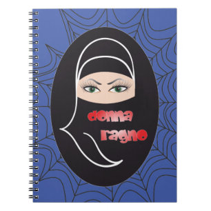 Notizblock Spider Women Notebook
