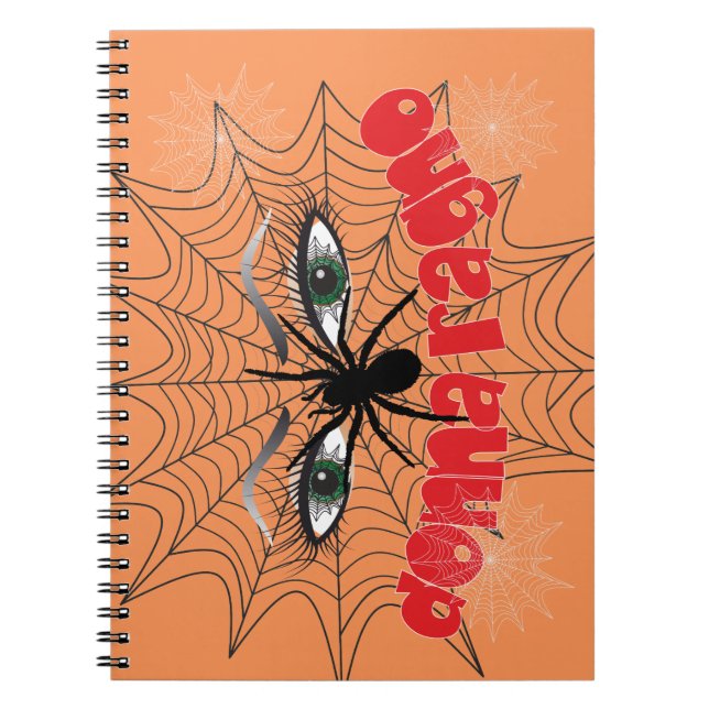 Notizblock Spider Women Notebook (Front)