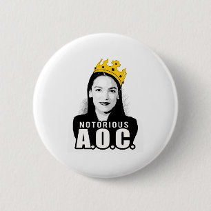Notorious AOC 6 Cm Round Badge