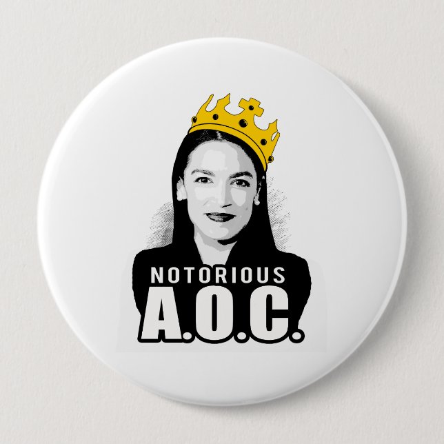 Notorious AOC / Notorious A.O.C. 10 Cm Round Badge (Front)