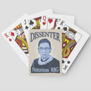 Notorious Dissenter Playing Cards
