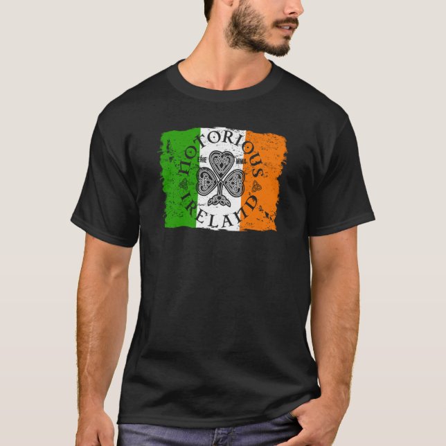 Notorious Ireland Erie MMA T-Shirt (Front)
