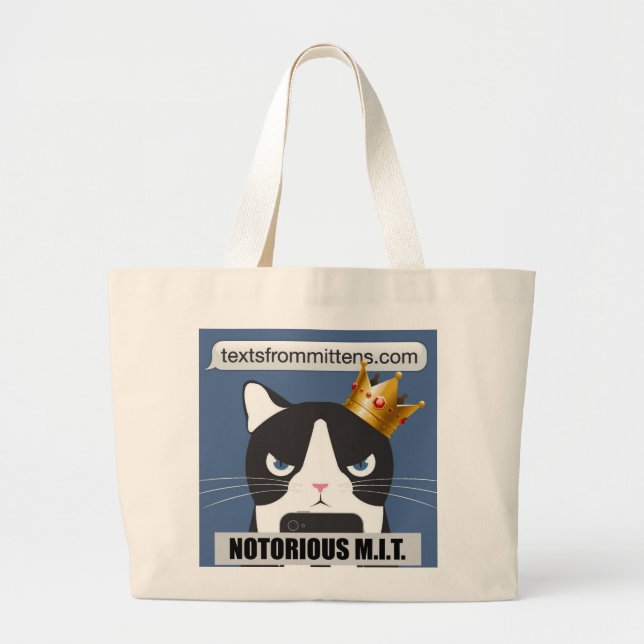 Notorious M.I.T. Jumbo Tote (Front)