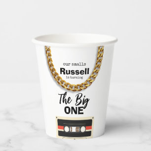 Notorious One 1st Birthday Paper Cups