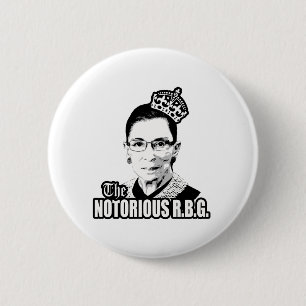 Notorious R.B.G. 6 Cm Round Badge