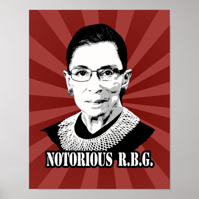 Notorious R.B.G. - Ruth Bader Ginsburg Poster (Front)