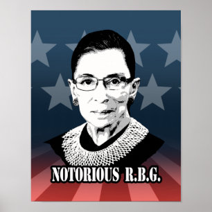 Notorious R.B.G. - Ruth Bader Ginsburg Poster